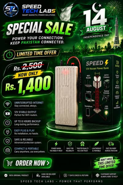 Router Power Bank
