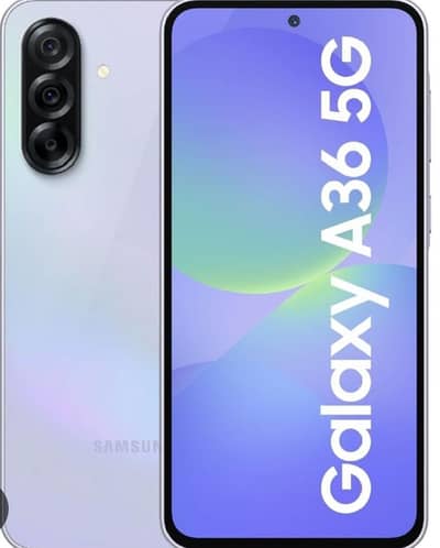Samsung Mobile A36 5G box pack