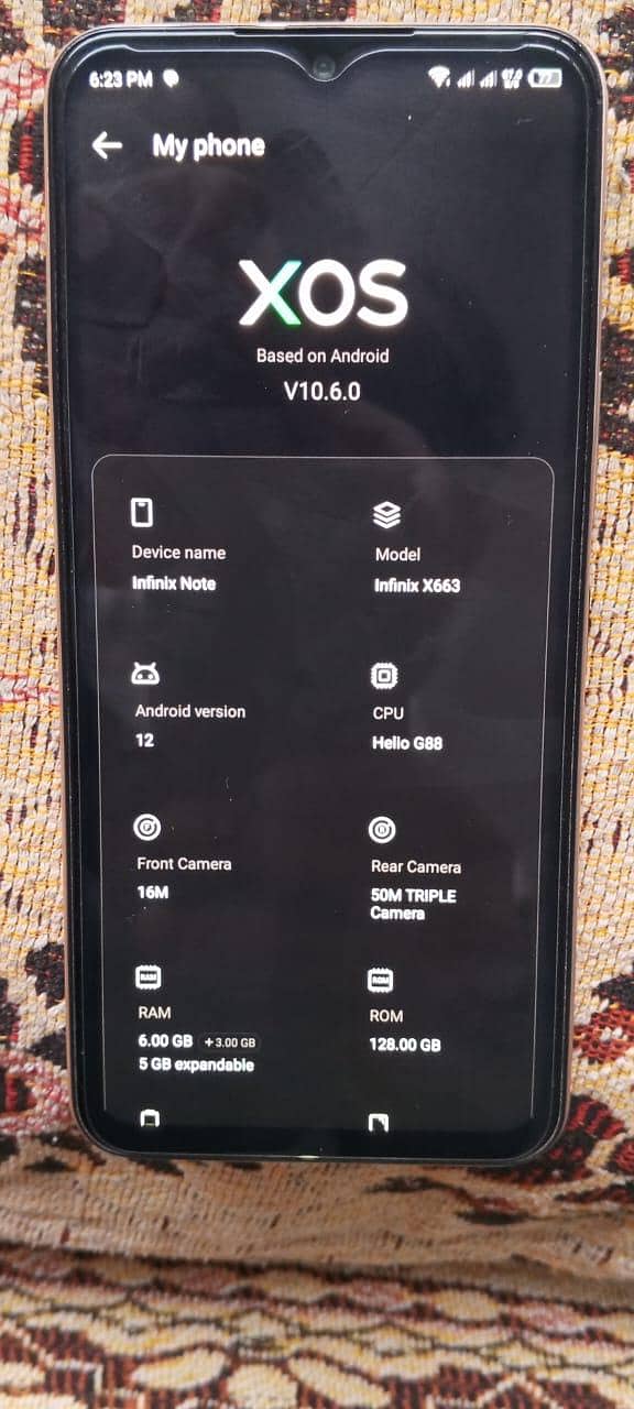 Infinix Note 12 6