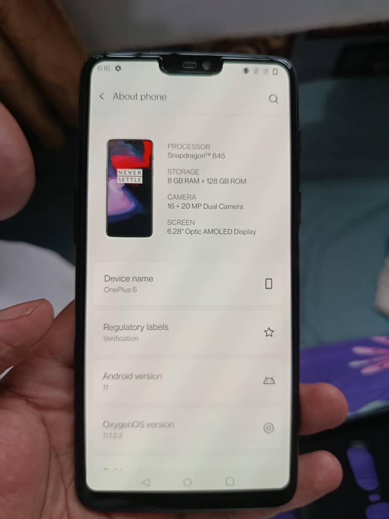 One Plus 6 0