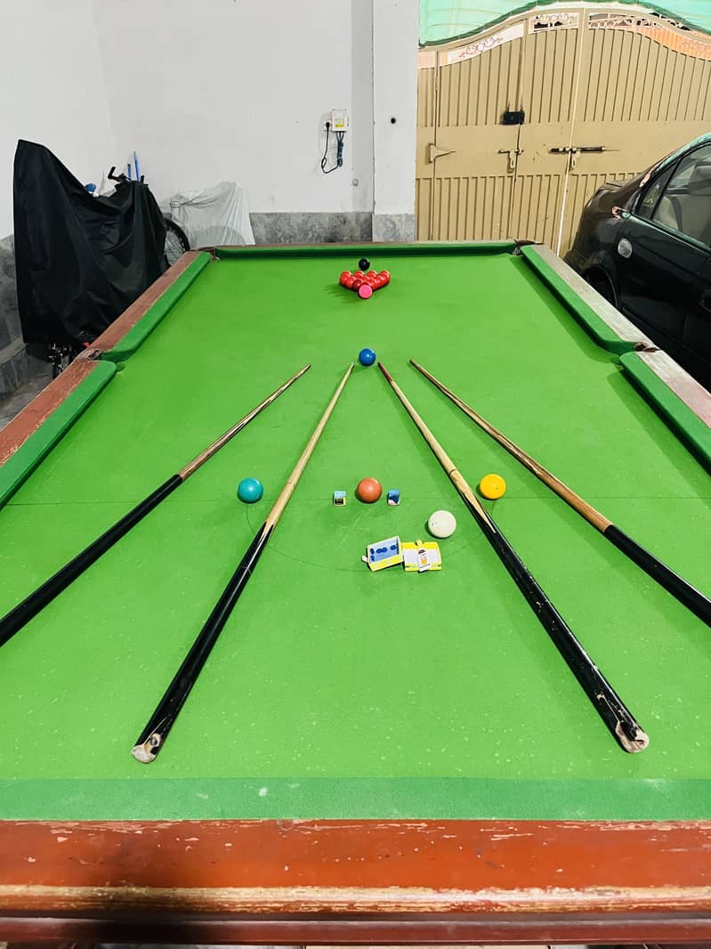 Snooker table 1