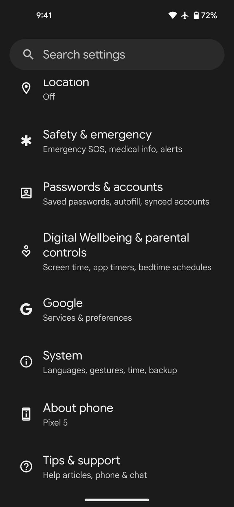 Google Pixel 5 6