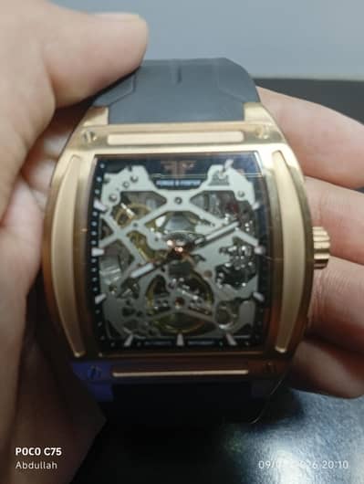 Forge and Foster. Lux. Watch. Only one piece in Pakistan.