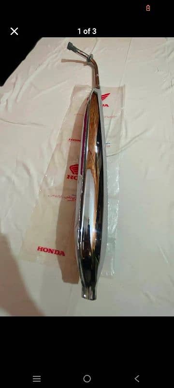 C70 1982  KK point silencer also known as hyderabadi silencer