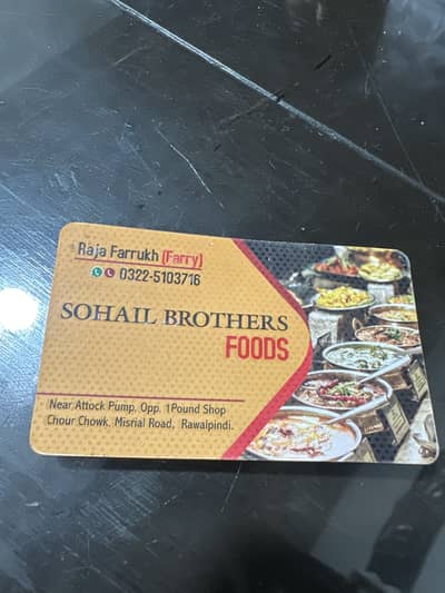 Food And Catering Services