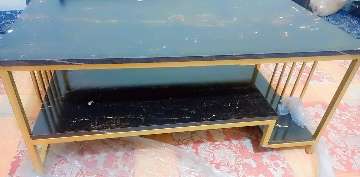 2 Layer coffee table 1