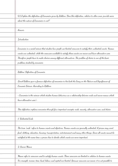 Assignment Writing & Handwriting Service – Students