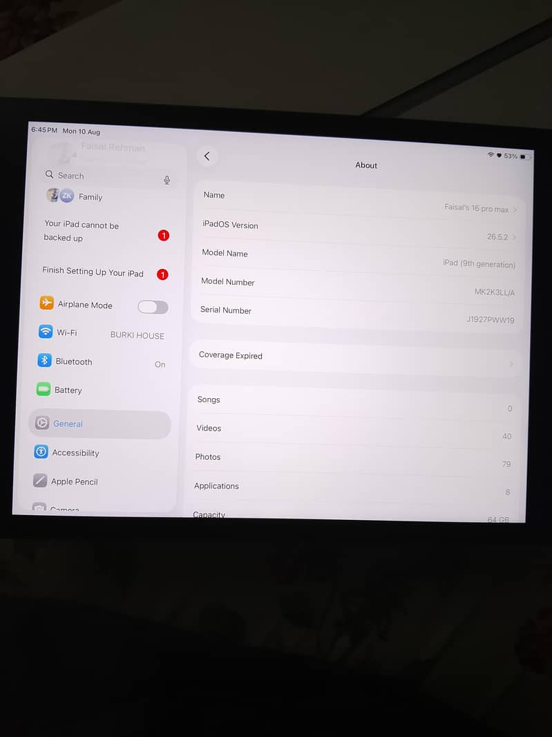 ipad 9th generation 1