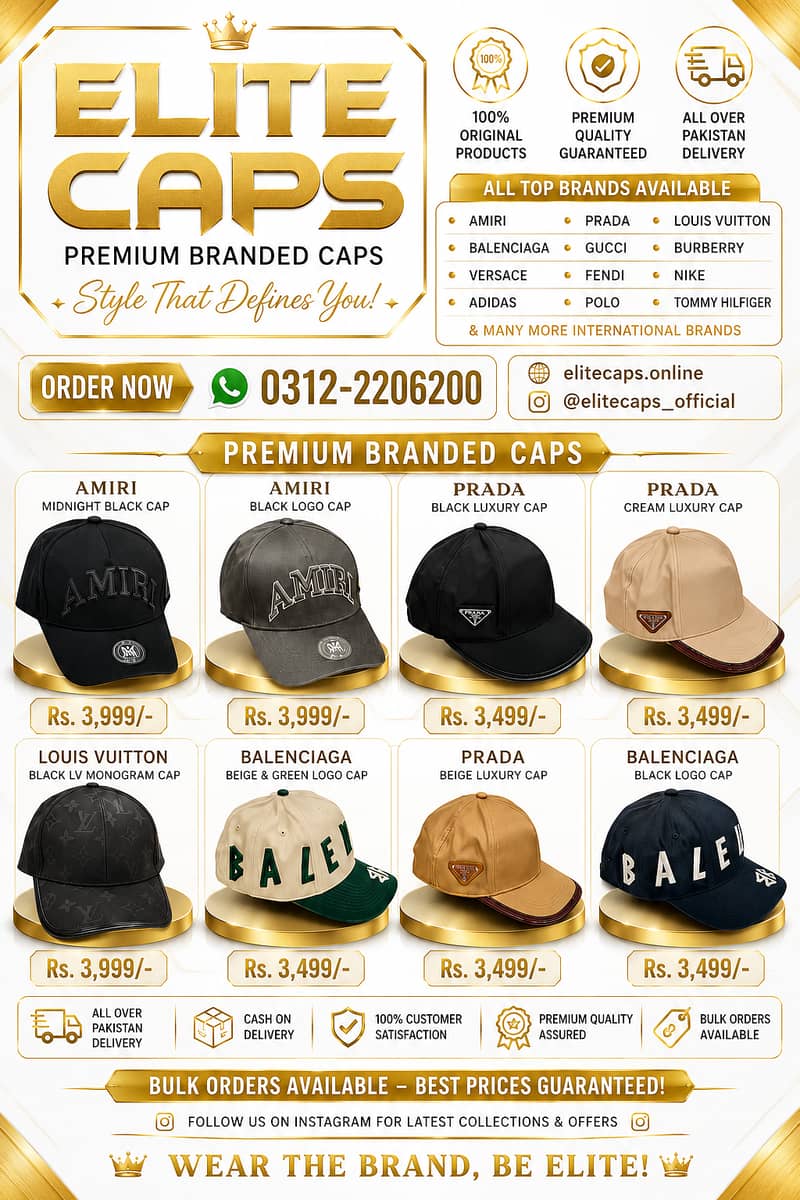Branded caps 0