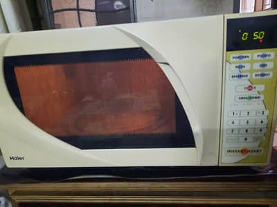 Haier touch screen grill oven