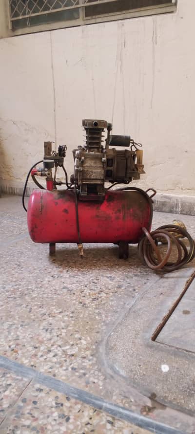 Air compressor in running & geniune condition