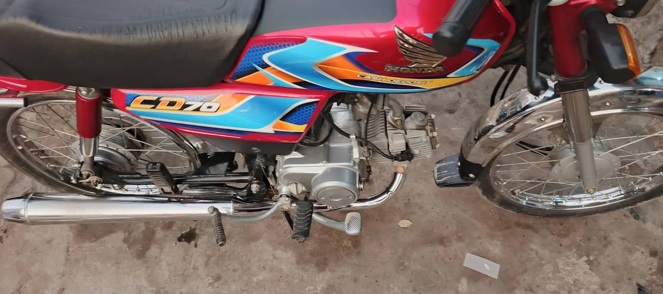 honda cd70 4