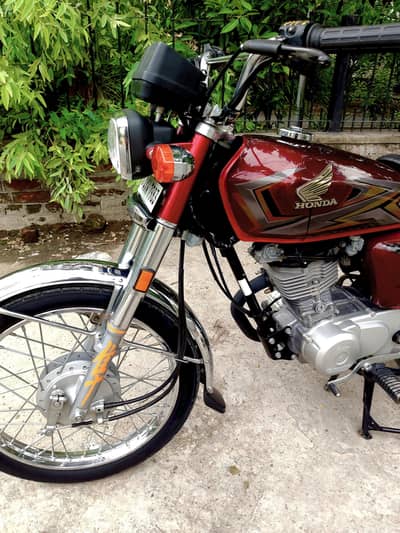 Honda 125 Model 2024/2025 Red Febulus Premium Class Honda For Sale!