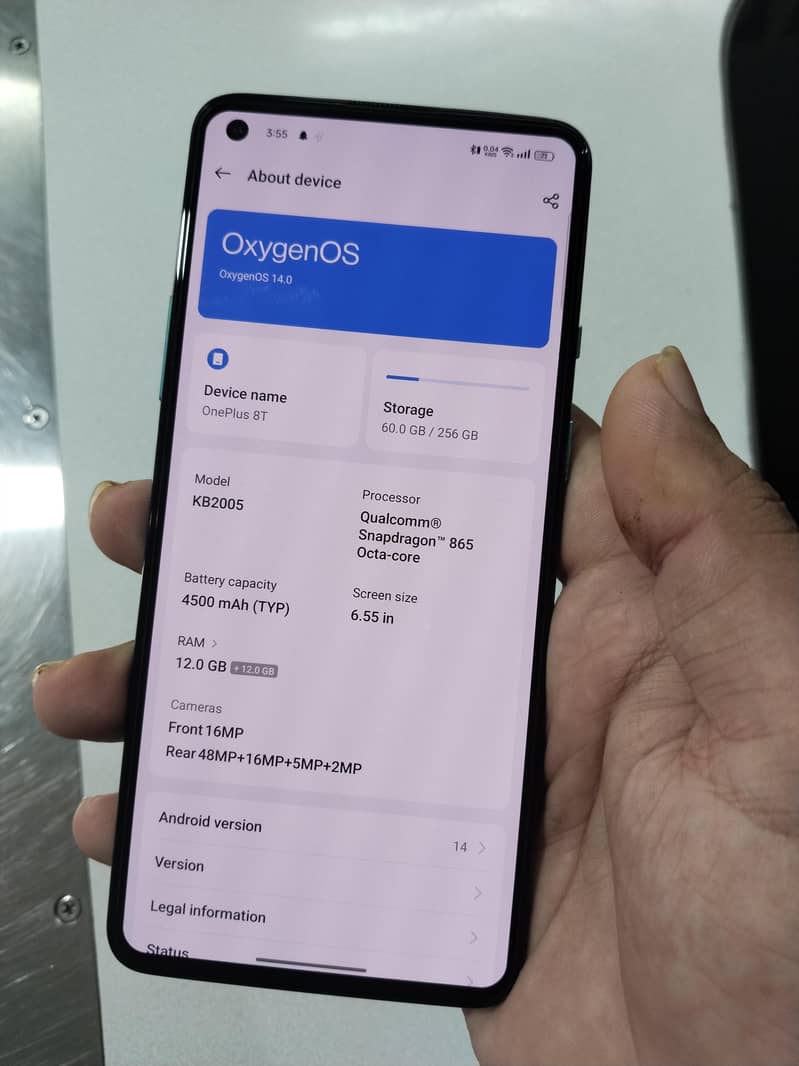 One Plus 8T 4