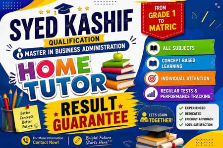 HOME TUTION AVAILABLE 1-10 GURANTEE OF RESULTS