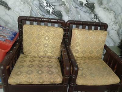 pure wood sofa