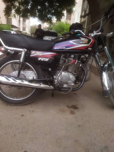 Honda Cg125 2016 karachi number
