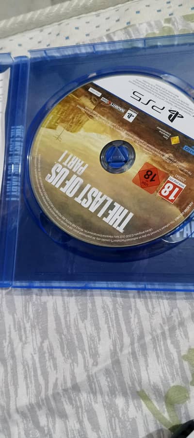 Last of us Part 1 ps5 dvd
