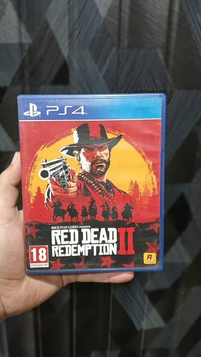 Red Dead Redemption 2 RDR2 PS4 Original Disc – Excellent Condition