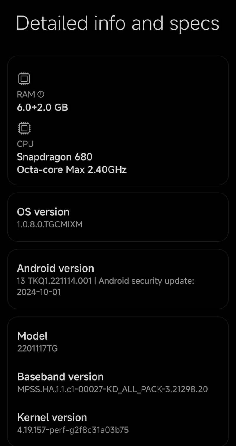 Xiaomi Redmi note 11 3