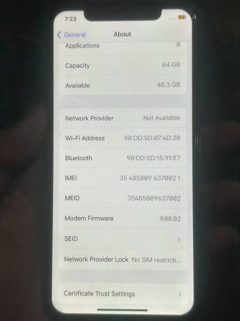 Apple iPhone X 5