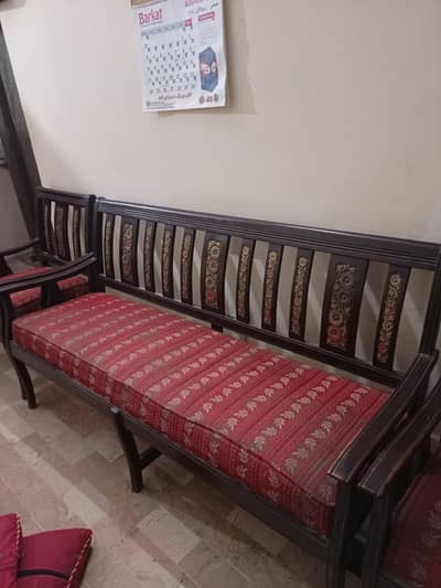wooden Sofa set
