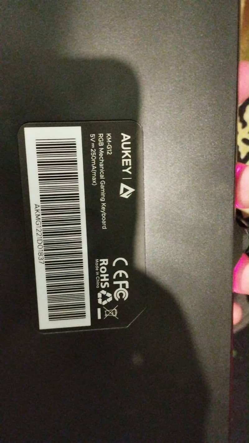 Aukey mechanical keyboard 4