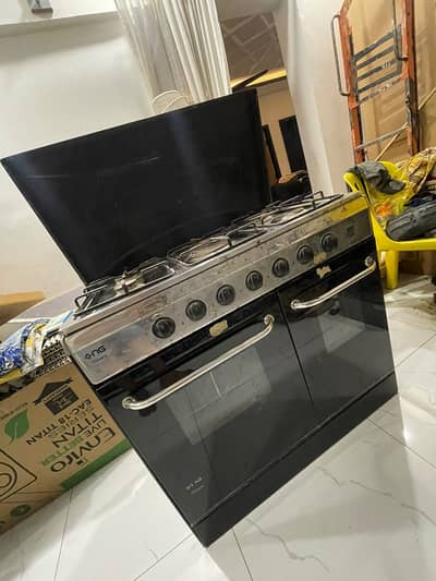 5 burner cooking range nasgas