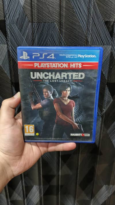 Uncharted The Lost Legacy PS4 Original Disc – Excellent Condition 