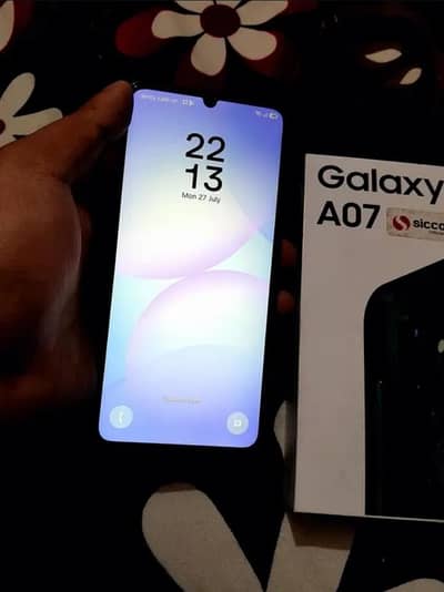 Samsung Mobile A07 5G 64gb 17 days active only