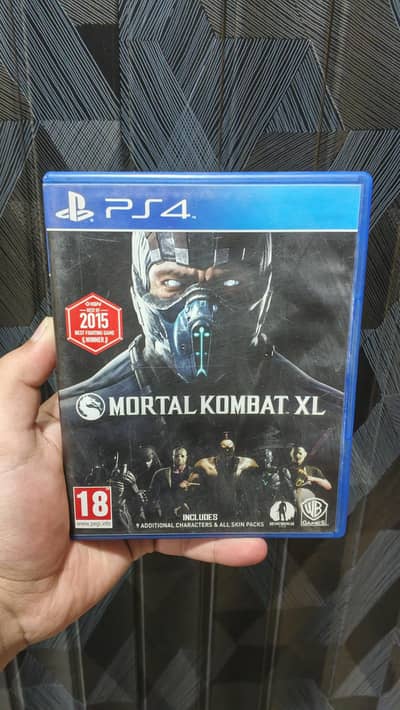Mortal Kombat XL PS4 Original Disc – Excellent Condition 