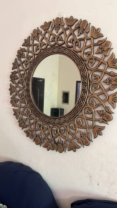 Wooden Mirror Shesham