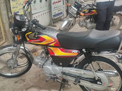 honda cd70 lush condition 10/10