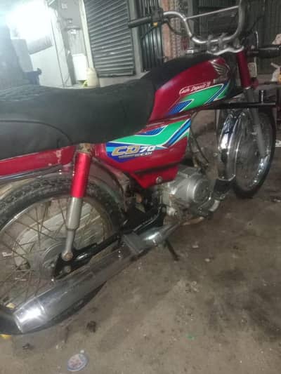 Honda cd 70 2018 model beautiful bike for sale