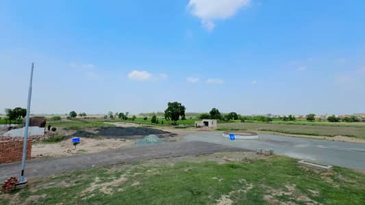 3 Marla Residential plot for sale on easy installments plan city one Lahore