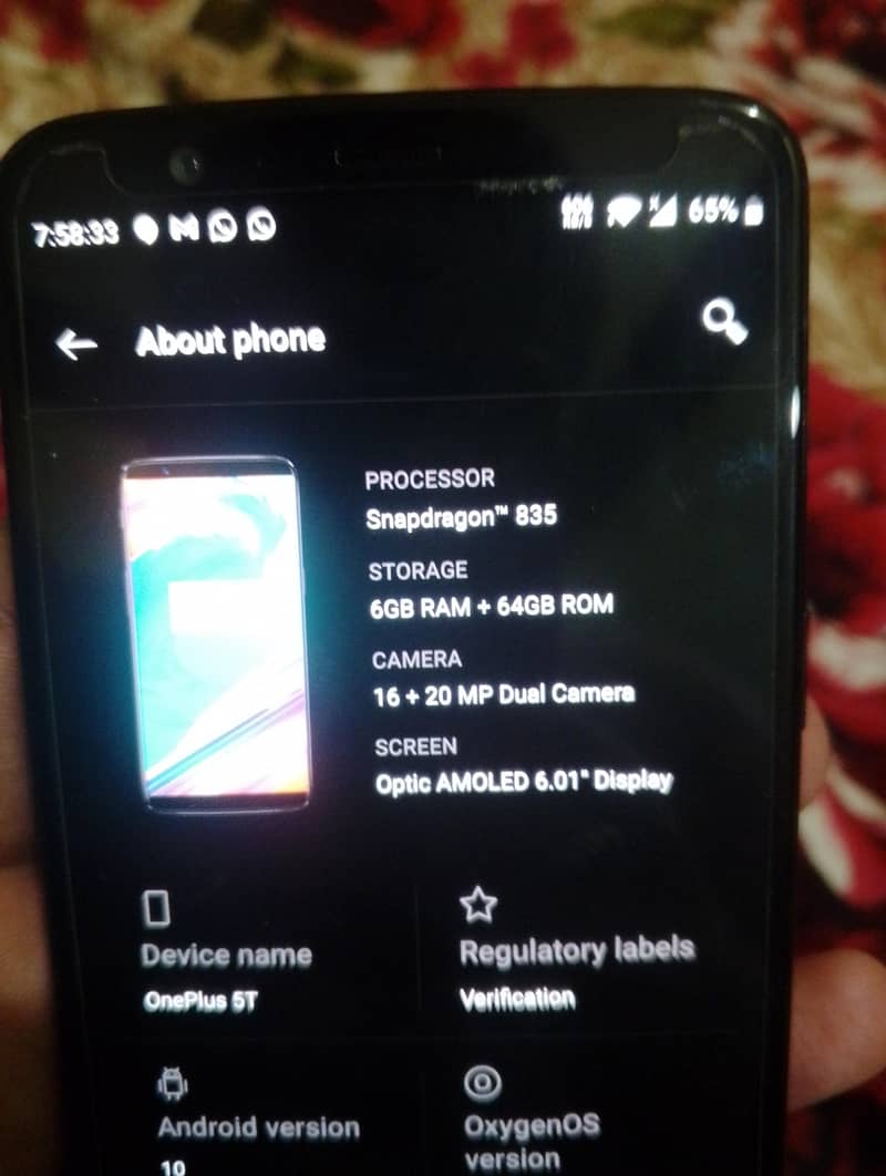 One Plus 5T 3