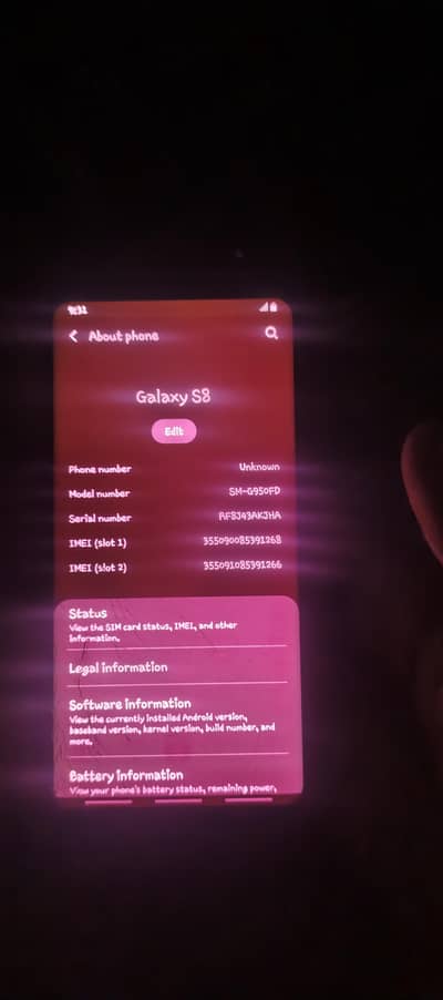 Samsung Mobile S8