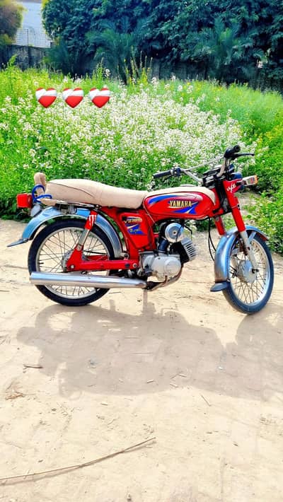 yamha used bike 100cc Kagaz original