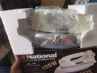 National SL-11 Super De-Luxe Automatic Iron – 400W