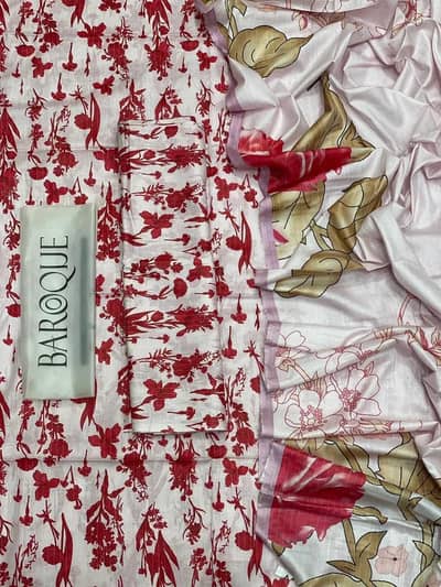 unstitched digital print lawn