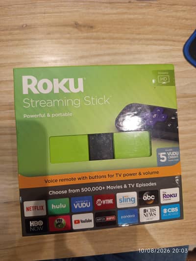 Roku streaming stick magic box
