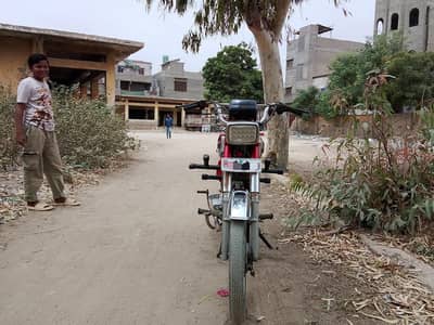 Unique 70cc Bike red  colour 2024