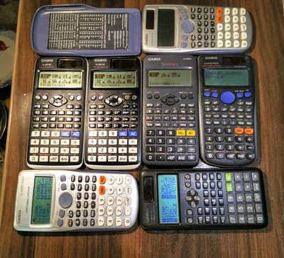 ORIGINAL 100% CASIO SCIENTIFIC CALCULATORS FOR SALE