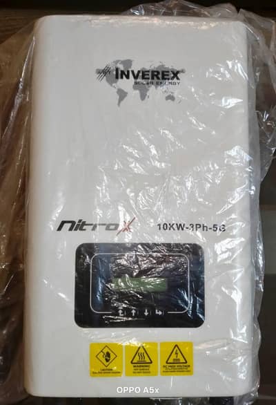 Inverex Nitro-X On-Grid Solar Inverter 10kW-3Ph-5G