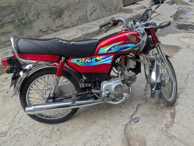 Honda CD 70 Model 23/24 neat clean bike urgent sale