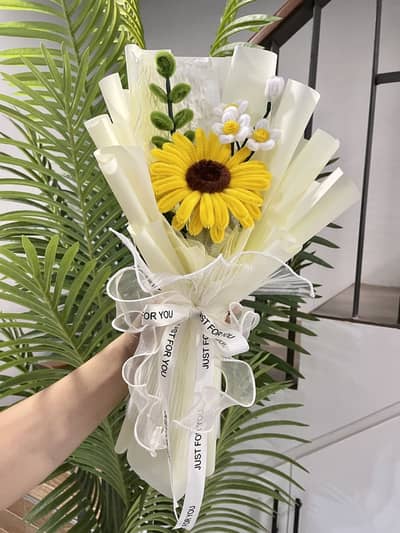 Handmade flower bouquet 