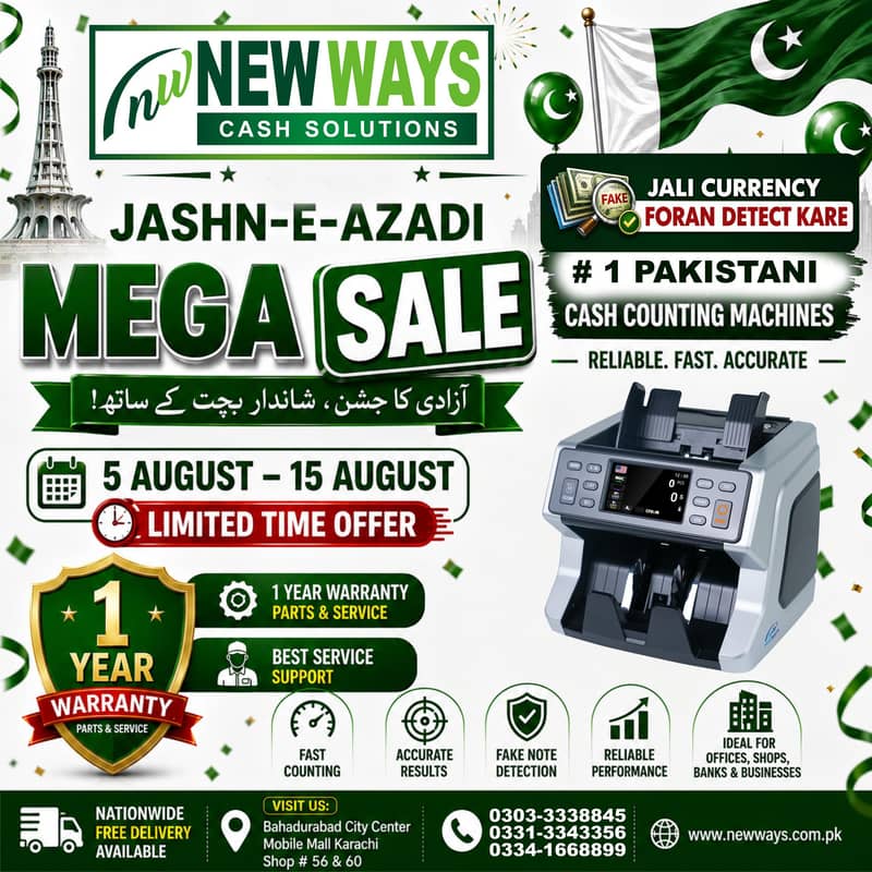 Cash Counting Machine Mega offer 4
