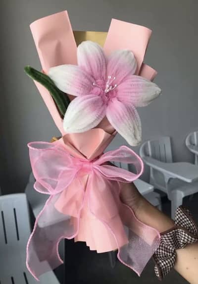 Handmade lily flower 