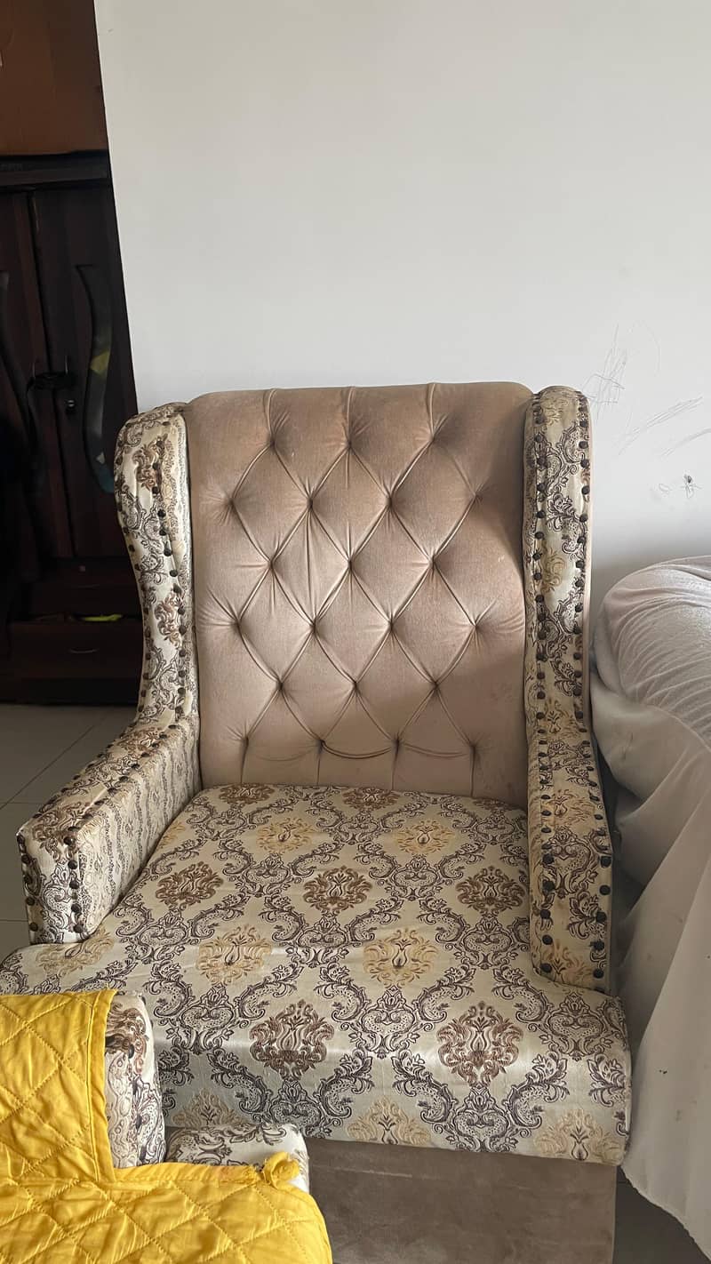 02 Single Sofa & 01 Two Seater 0