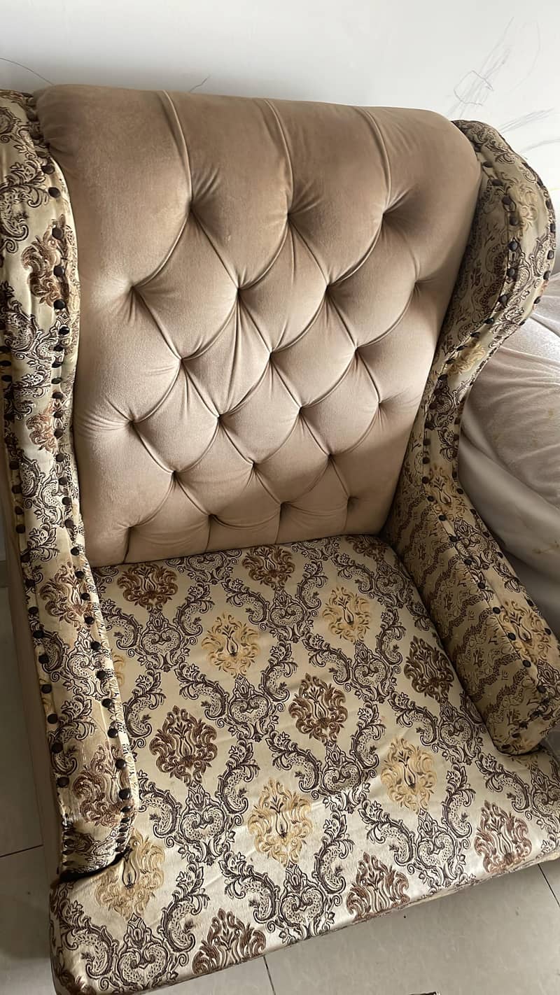 02 Single Sofa & 01 Two Seater 3